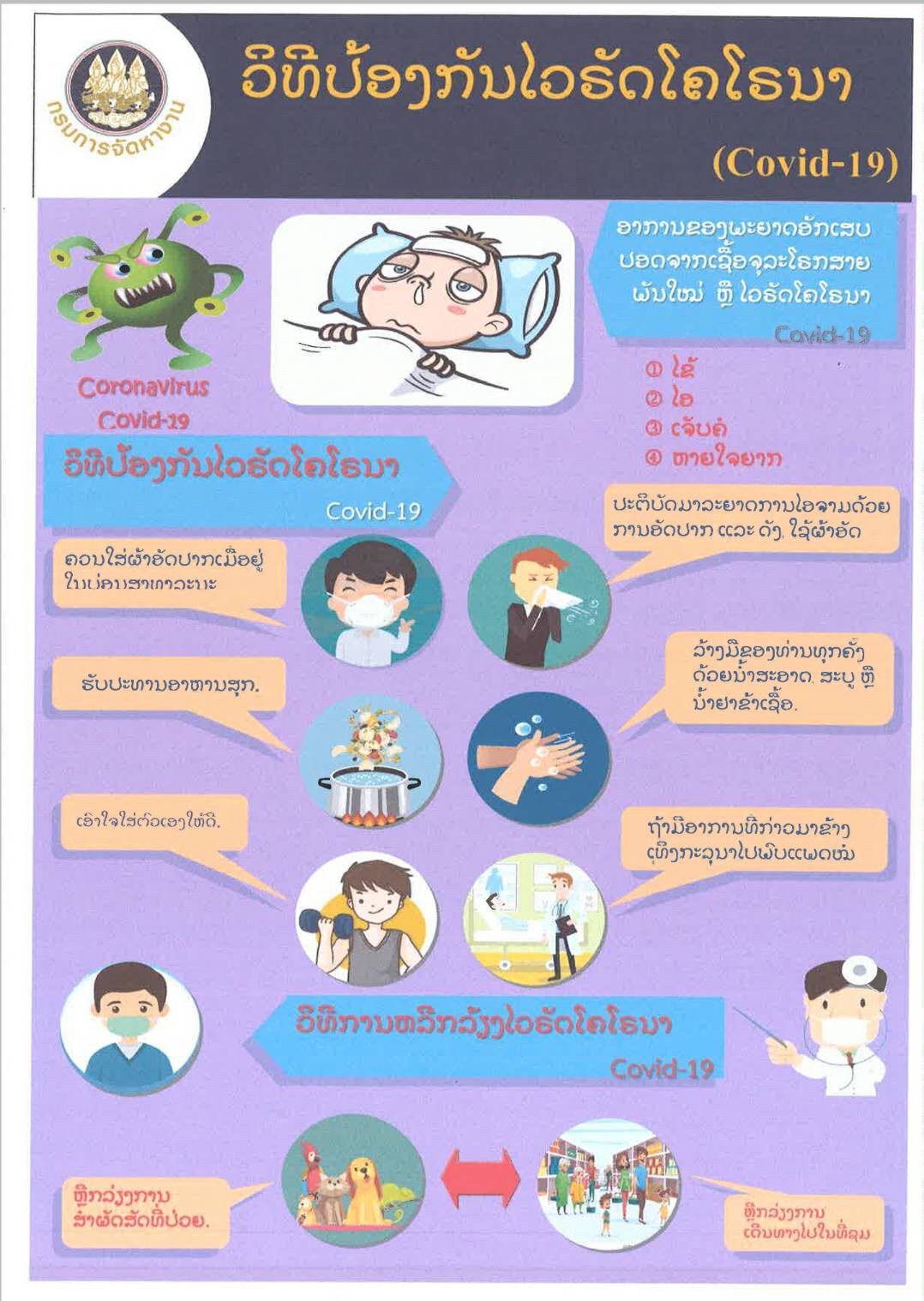 វិធីការពារមេរោគកូរ៉ូណា (COVID-១៩) ដោយខ្លួនឯង