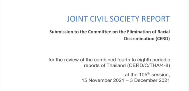 JOINT CIVIL SOCIETY REPORT CERD